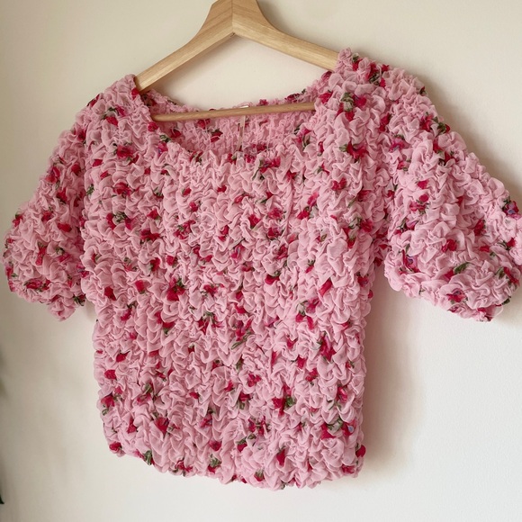 NEW Free People Rosie Posie Top - Picture 10 of 15